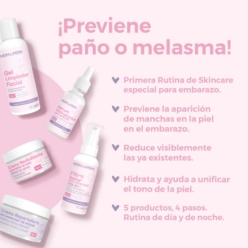 Mom To Mom Kit Rutina Facial Anti-manchas