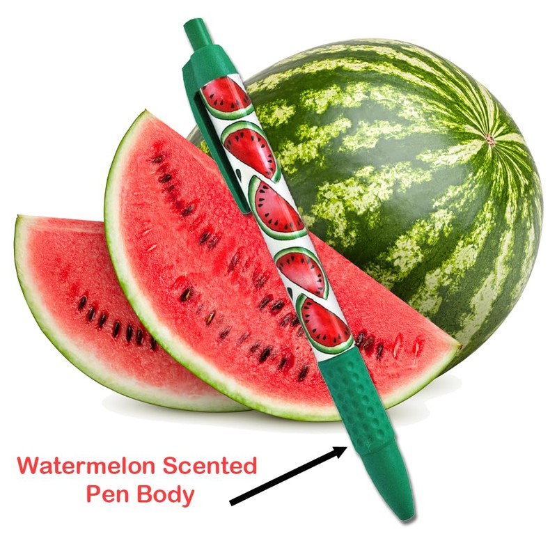 School Badge Store Watermelon Scented Ballpoint Pen