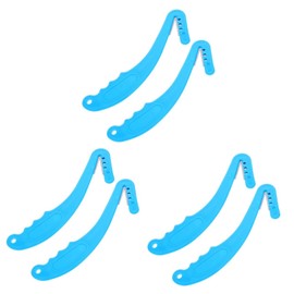 IWOWHERO 3sets Ear Tag Remover Tool for Livestock Ergonomic Design for Cattle Sheep Goats Pigs Sharp Cutter for Effortless Removal Durable Ear Tag Remover 2pcs*3