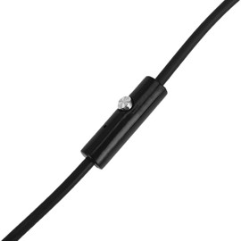 2pcs 3.5mm Plug -Throat Microphone Earphone Covert Adjustable Covert Air Tube Headset with Throat Mic