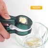 Garlic Press,Mince,And Slice Garlic, 2 in 1 Garlic Press with