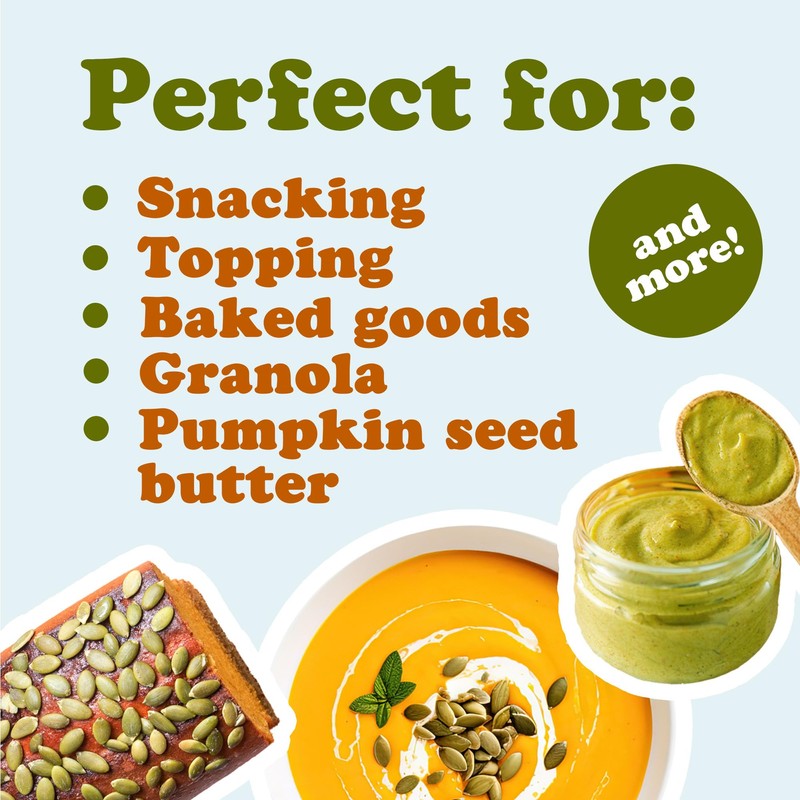 Food to Live Organic Dry Roasted Pumpkin Seed Kernels with