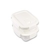 Heat Resistant Glass Storage Containers Microwaveable with Lid Heat Resistant
