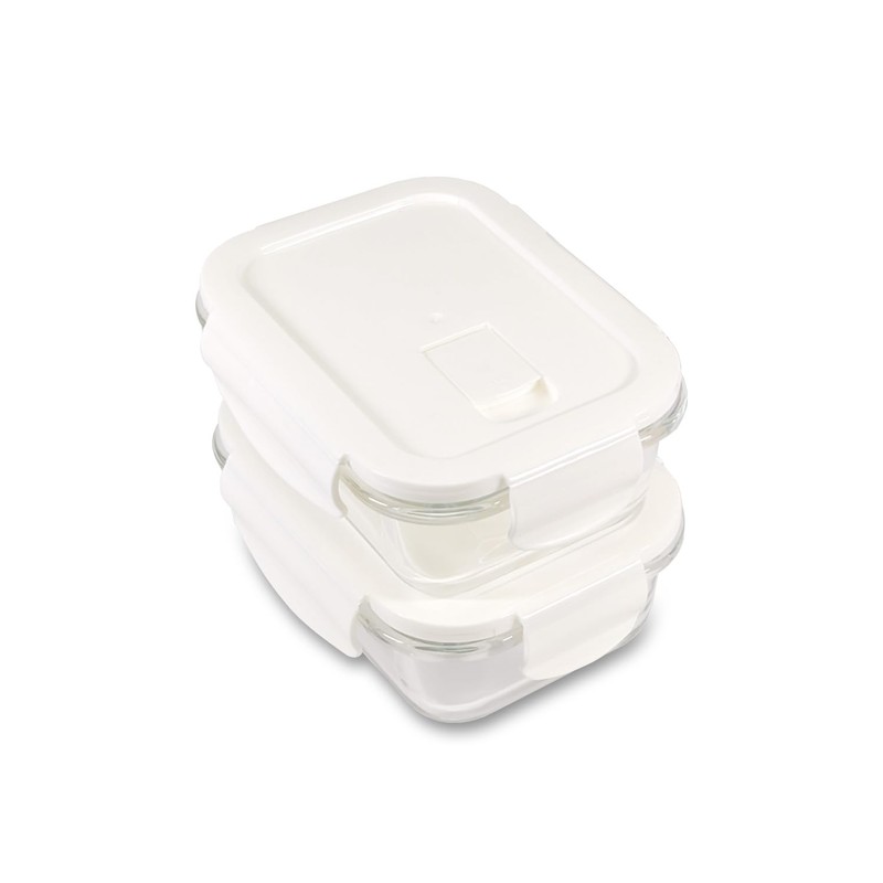 Heat Resistant Glass Storage Containers Microwaveable with Lid Heat Resistant