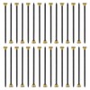 sourcing map 50Pcs Picture Hanging Nails, 1.4 x 38mm Iron