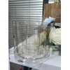 Clear 2-Tier Drink Mix Organizer, Acrylic Storage Holder with 6