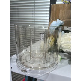 Clear 2-Tier Drink Mix Organizer, Acrylic Storage Holder with 6 Compartments for Powder Packets, Protein Bars, Pantry Cabinet or Countertop – Versatile Kitchen & Home Organization Solution