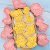 Milltrip Cookie Cutter, 8pcs Cute 3d Animal Embossing Cutters, Food