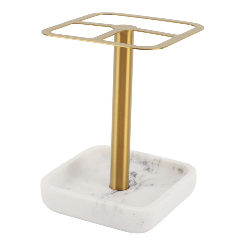 Toothbrush Holder Rustproof 304 Stainless Steel Toothpaste Storage Stand 3