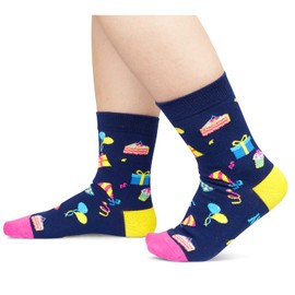 HAPPYPOP 12th Birthday Gifts Ideas for Girls - Socks for Tween Girls Boys Age 12, Presents for 12 Year Old Kids, 12 Year Old Gifts