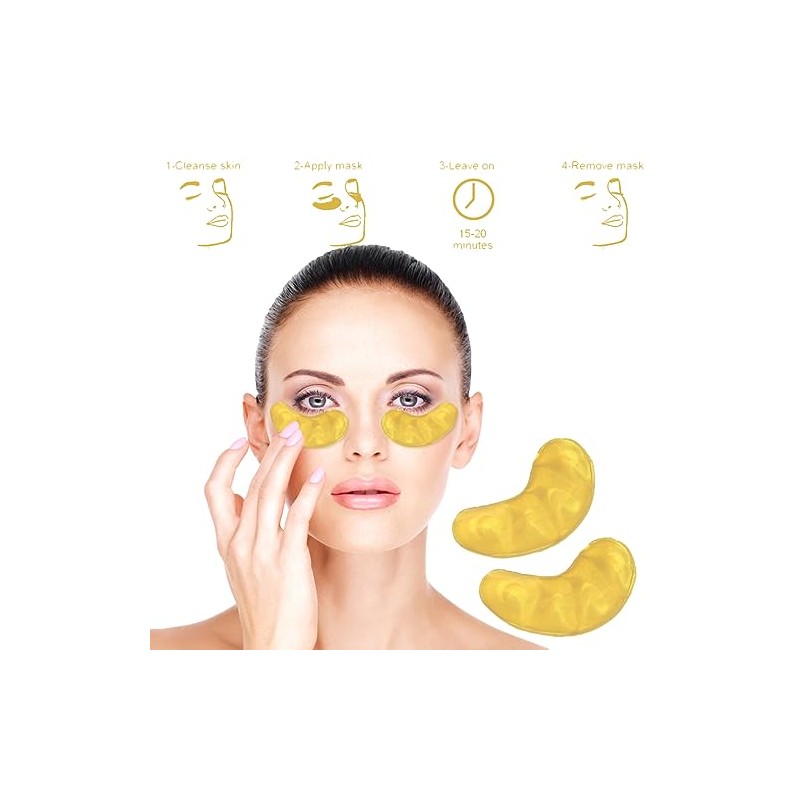 MASCARILLAS FACIALES HIDRATANTES MIX 50 PZ LABIOS COLÁGENO