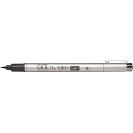 Copic Multiliner SP Waterproof Pigment Brush Pen, Brush Tip, Black Ink (MLSPBP)