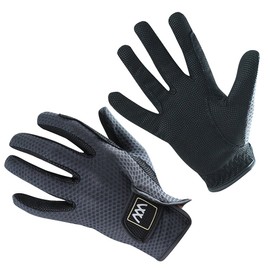 Woof Wear Event Riding Glove - Black, Size 7.5