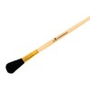 Slofoodgroup Gilding Brush, Gold Duster Brush Round Oval (Size 2)