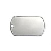 ARMYU Matte Stainless Steel Military Spec Dog Tags - Blank