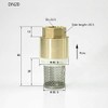 Check Valve for Suction Hose Screw Thread 1/2 3/4 1