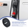 Bawkars 4 PCS Car Door Latch Lock Cover, Silicone Shock