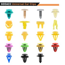 GOOACC 1001PCS Universal Car Clips Mixed Auto Bumper Fender Trim Door Panel Shield Engine Cover Retainer Rivet Push Clips with fastener remover for GM Ford Chrysler Toyota Lexus Honda Acura Dodge Jeep