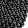 Zenkeeper About 180 Pcs Black Obsidian Beads for Jewelry Making