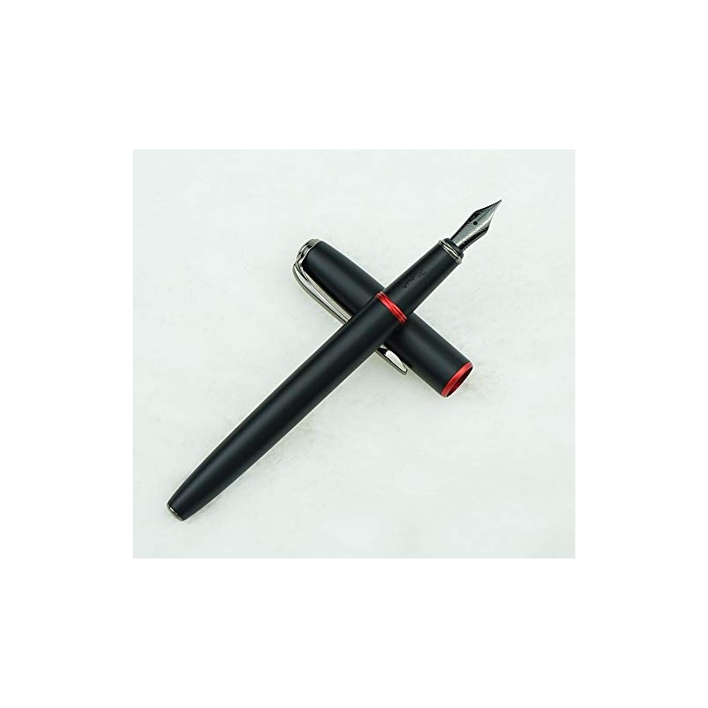 Picasso 916 - Pluma estilográfica con anillo rojo y negro
