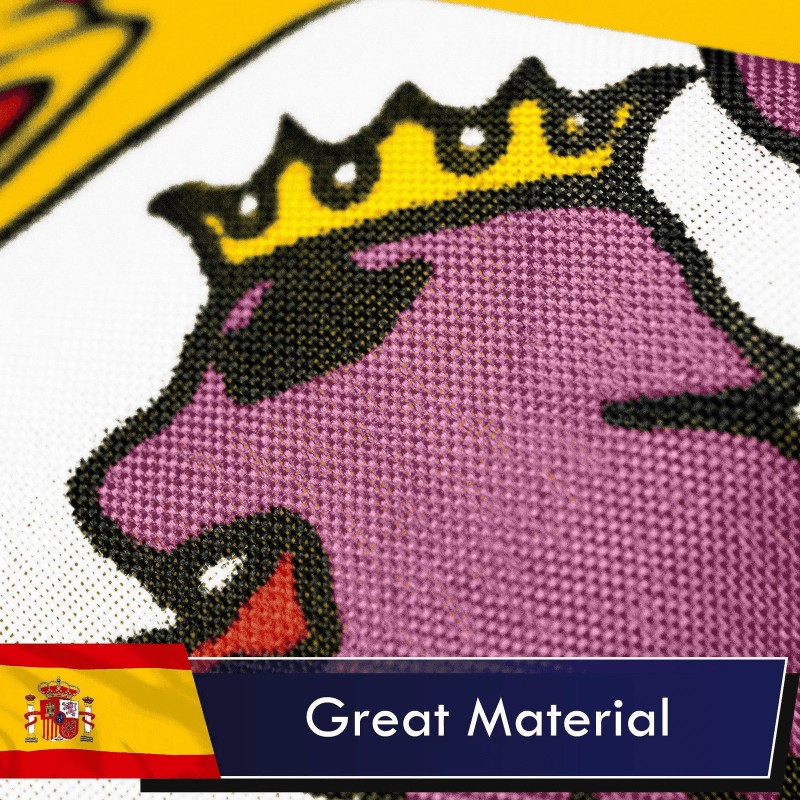 G128 Spain Spanish Flag 3x5 Ft 2Pack Printed Polyester