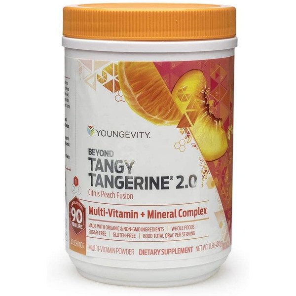Beyond Tangy Tangerine 2.0 Citrus Peach Infusion Canister by Youngevity