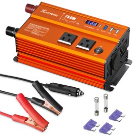 2000W Pure Sine Wave Car Power Inverter DC 12V to AC 110V Power Converter with 5V USB and Port for Home RV Cars Trucks Outdoor Camping Off Grid Solar Inverters