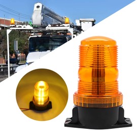 YnGia 30 LED Forklift Lights Warning Flash Beacon Light Amber Emergency Warning Strobe Safety Light 10-110V for Car Truck Tractor Golf UTV Bus