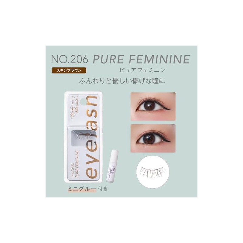 Mish Bloomin No.206 INFINITY Pure Feminine 1 Pair