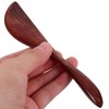 Yardwe Wooden Butter Knife Cheese Spreaders: 10pcs Jam Spreader Knives