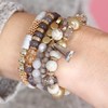 RIAH FASHION Bohemian Mix Bead Multi Layer Versatile Statement Bracelets