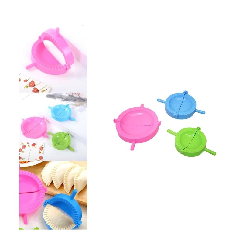 Set of 3 Dumpling Maker Moulds Manual Dumpling Tool for
