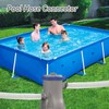 Zueyen Pool Hose Adapter, 2-Way Hose Connector 38 mm to