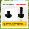 20 PCS Long Bolts Compatible with Suncast Storage Sheds Sheds