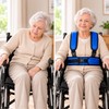 Adjustable Wheelchair Shoulder Harness with Breathable Padded Straps for Everyday