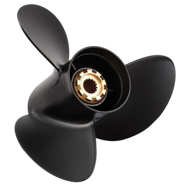 Rareelectrical ALUMINUM PROPELLER FITS MERCURY OPTIMAX 15 SPLINE 90 40-150