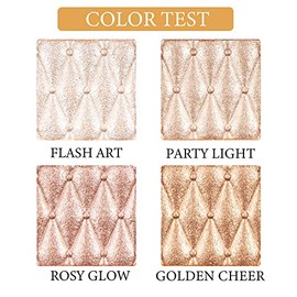 4 colores resaltador paleta de maquillaje brillo bronce contorno sombra iluminación resaltar paleta de sombra de ojos sombra de ojos conjunto cosmétic