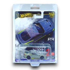Hot Wheels 2018 Ford Mustang RTR Spec 5 (Grey & Hi Viz Yellow) 5/5 Slide Street 2-2024 - (Premium Car Culture) - includes a KLAS Car Keeper Protector Case - HKC85