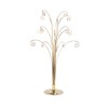 Creative Hobbies 20 Inch Tall Ornament Display Tree, Bright Brass