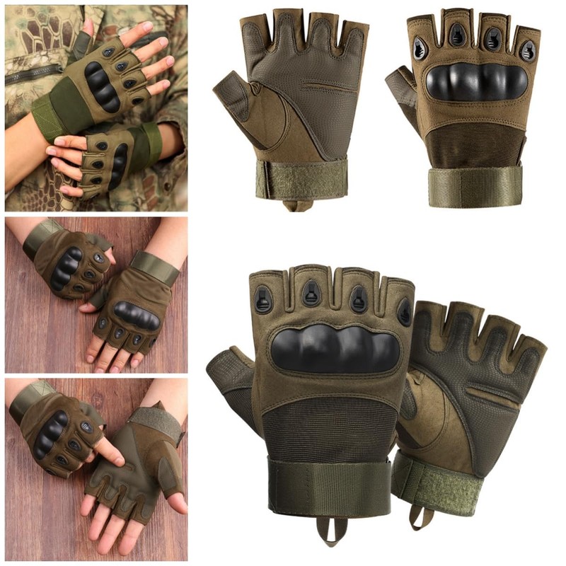 SamHeng Cycling Gloves for Men, Outdoor Sports Hiking Hand Protection,