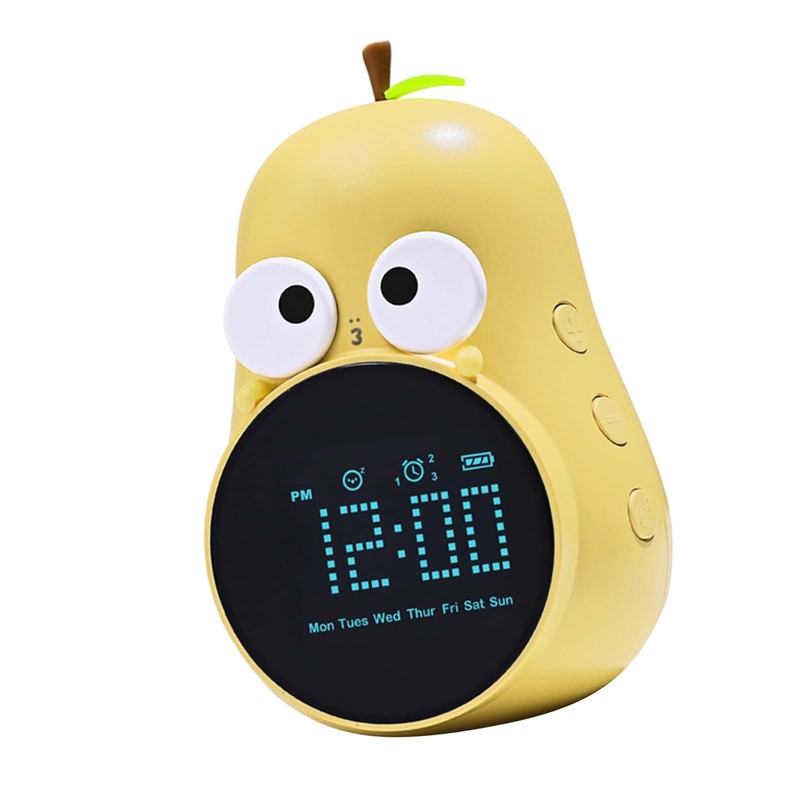 Pear Wake Up Alarm Clock Cartoon Cute Cartoon Children Kids