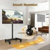 AX WABER Mobile TV Floor Stand for 19-50 inch LCD
