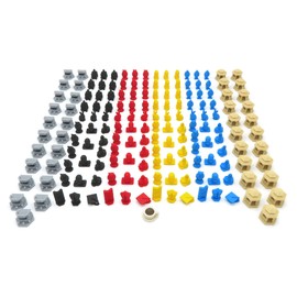 BGExpansions Complete Pack for Ark Nova - 169 pieces, Board Game Expansion Pack, 14+