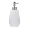 Relaxdays Soap Dispenser 300ml Refillable Bathroom Kitchen Liquid Soap Dispenser