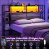 Loomie Headboard for Queen Size Bed with Storage, Headboards with