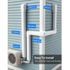 Toutgood 3'' 14Ft Mini Split Line Set Cover Kit for