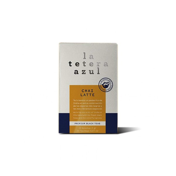 LA TETERA AZUL Black Tea with Ginger and Cinnamon. Low