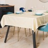 Tablecloth 100 x 140 cm Beige Tablecloth Cotton Satin Tablecloths