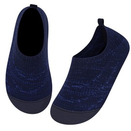 Kyopp Slippers Children's Gymnastics Shoes Boys Non-Slip Lightweight Slippers Children's Slippers Breathable Soft Slippers, darkblue