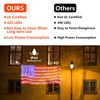 Super Larger Size American Flag Lights, July 4th Patriotic Lights